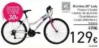 Carrefour Bicicleta 26'' lady oferta