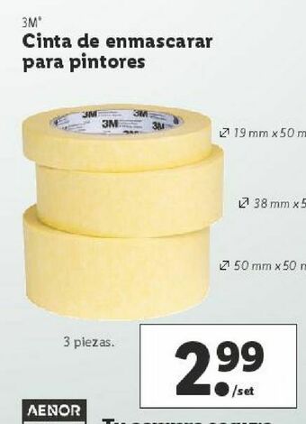 Lidl Cinta adhesiva 3m oferta