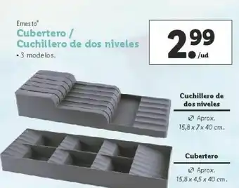 Lidl Cubertero ernesto oferta