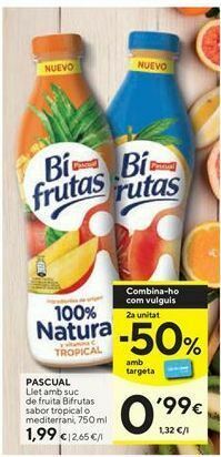 Caprabo Bifrutas pascual oferta