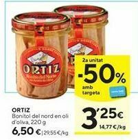 Caprabo Bonito del norte en aceite de oliva ortiz oferta