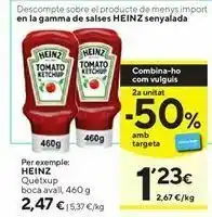 Caprabo Ketchup heineken oferta