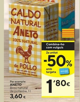 Caprabo Caldo natural aneto oferta