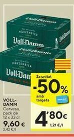 Caprabo Cerveza voll-damm oferta
