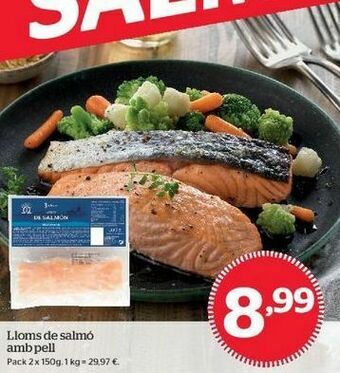 La Sirena Lomos de salmón oferta