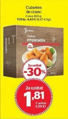 La Sirena Muslitos de cangrejo oferta