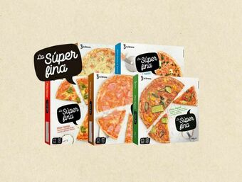 La Sirena Pizza la súper fina diferentes variedades oferta