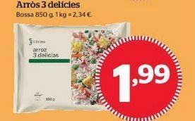 La Sirena Arroz tres delicias oferta
