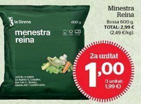 La Sirena Menestra de verduras oferta