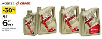 Aceite para motor cepsa