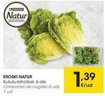 Eroski Eroski natur corazones de cogollo oferta