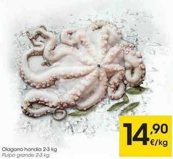 Eroski Pulpo grande oferta