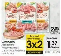 Eroski Campofrío las lonchas finíssimas selalizadas oferta