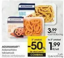 Eroski Aguinamar rabas señalizadas oferta