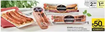 Eroski Schara salchicha artesana oferta