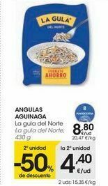 Eroski Angulas aguinaga la gula del norte oferta