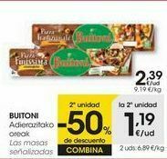 Eroski Buitoni las masas señalizadas oferta
