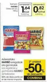 Eroski Haribo ositos de oro oferta