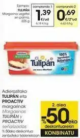 Eroski Tulipán margarina vegetal sin palma oferta