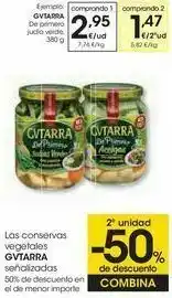 Eroski Gvtarra de primera judía verde oferta