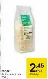 Eroski Eroski quinoa real bio oferta