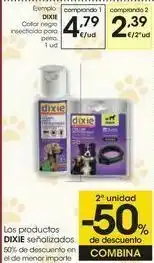 Eroski Dixie collar negro insecticida para perro oferta