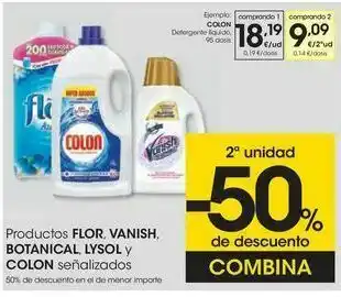 Eroski Colon detergente líquido oferta