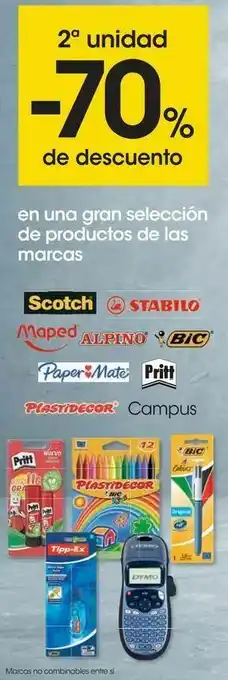 Eroski En una gran selección de productos de las marcas oferta