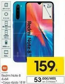 Eroski Xiaomi redmi note 8 oferta