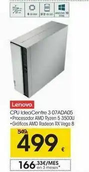 Eroski Lenovo cpu ideacentre 3 07ada05 oferta