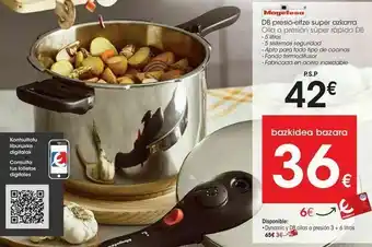 Eroski Olla a presión súper rápida db magefesa oferta