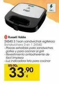 Eroski Sandwichera 3 en 1 24540 oferta