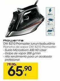 Eroski Plancha de vapor dw 8210 promaster oferta