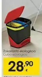 Eroski Cubo ecológico oferta