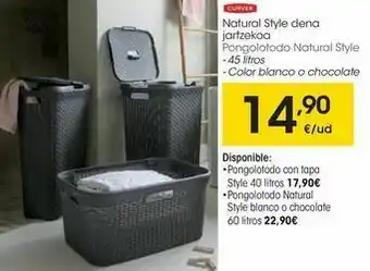 Eroski Pongolotodo natural style oferta