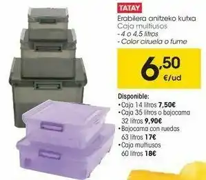 Eroski Caja multiusos oferta