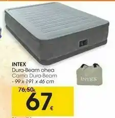 Eroski Intex cama dura-beam oferta