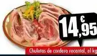 Unide Supermercados Chuletas de cordero rocental oferta