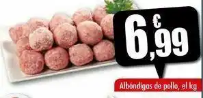 Unide Supermercados Albóndigas de pollo oferta