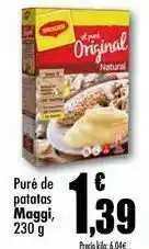Unide Supermercados Puré de patatas maggi, 230g oferta