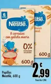 Unide Supermercados Papilla nestlé, 600 g oferta
