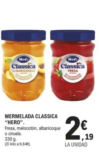 E.Leclerc MERMELADA CLASSICA "HERO". oferta