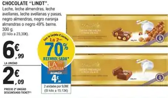 E.Leclerc CHOCOLATE "LINDT". oferta