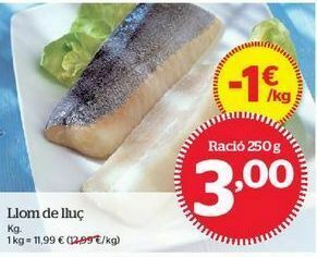 La Sirena Lomos de merluza oferta