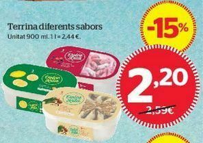 La Sirena Tarrina de helado oferta