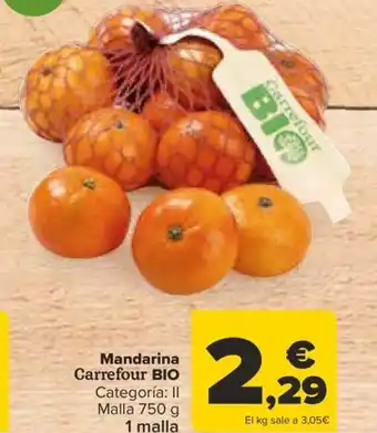 Carrefour Mandarina Carrefour BIO oferta