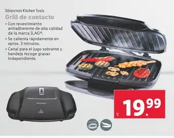 Lidl Silvercrest Kitchen Tools Grill de contacto oferta