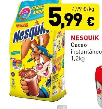 Hiperber NESQUIK Cacao instantáneo, oferta