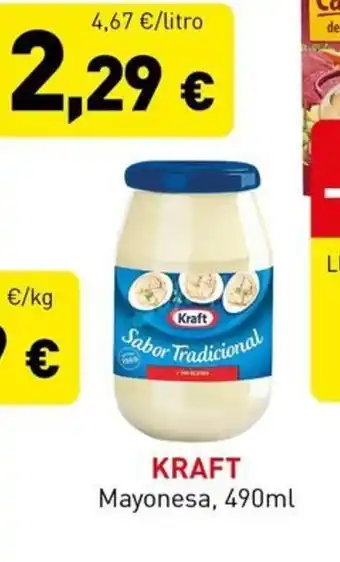 Hiperber KRAFT Mayonesa, 490ml oferta