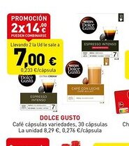 Hiperber Dolce Gusto oferta